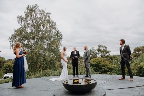 Misty and Dave's wedding day in Maryknoll, frame 042