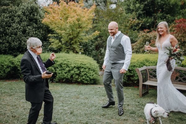 Misty and Dave's wedding day in Maryknoll, frame 119