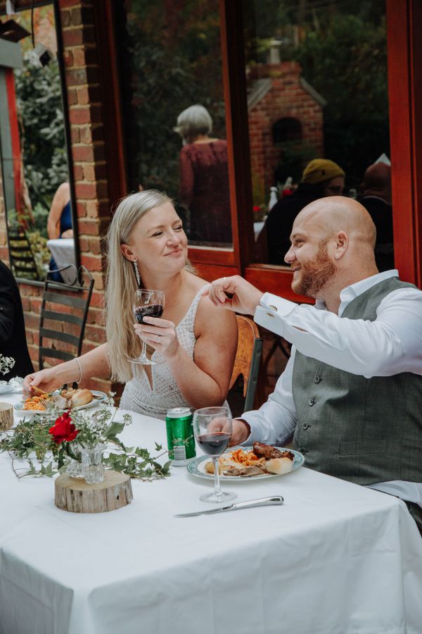 Misty and Dave's wedding day in Maryknoll, frame 122