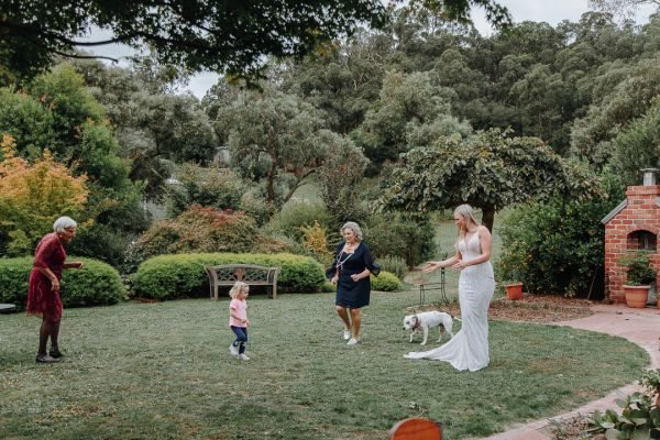 Misty and Dave's wedding day in Maryknoll, frame 130