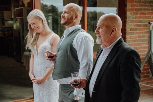 Misty and Dave's wedding day in Maryknoll, frame 143