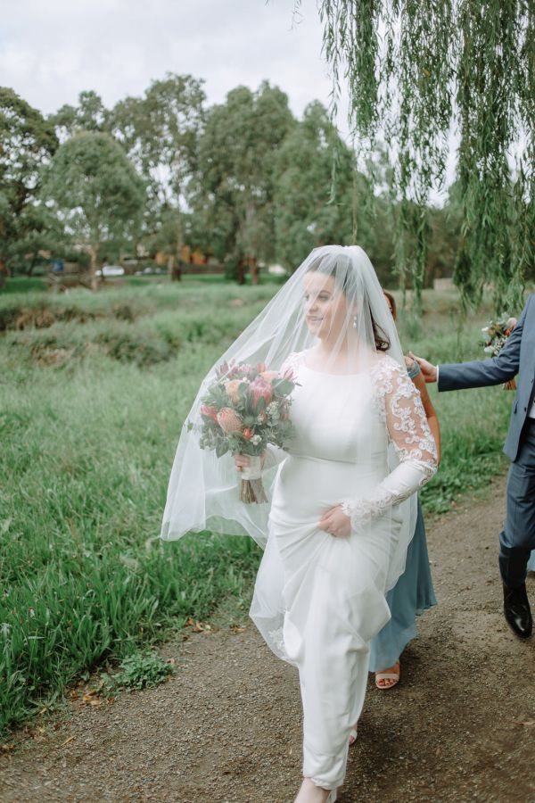 Charlotte and Daniel's wedding day in Burwood East, frame 031