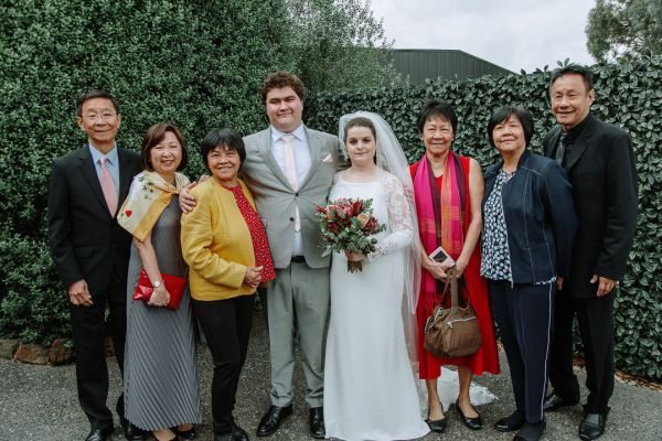 Charlotte and Daniel's wedding day in Burwood East, frame 064