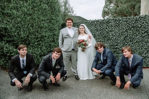 Charlotte and Daniel's wedding day in Burwood East, frame 067