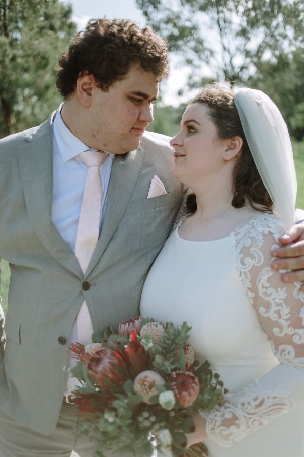 Charlotte and Daniel's wedding day in Burwood East, frame 097