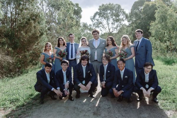 Charlotte and Daniel's wedding day in Burwood East, frame 109