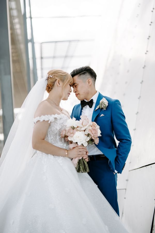 Vanessa and Ian's wedding day in Burwood East, frame 097