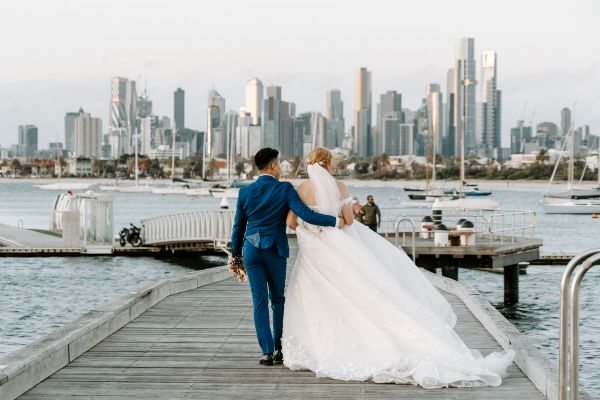 Vanessa and Ian's wedding day in Burwood East, frame 127
