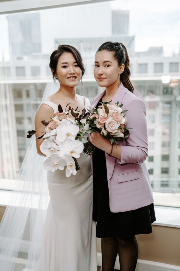 Becky and Gyu's wedding day in Melbourne, frame 022