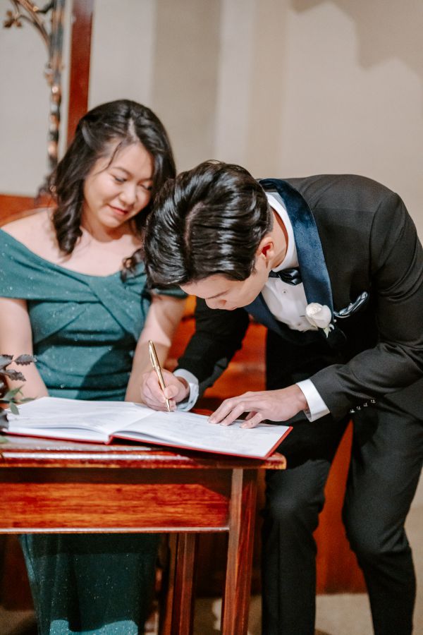 Becky and Gyu's wedding day in Melbourne, frame 067
