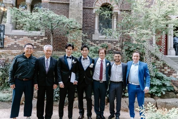 Becky and Gyu's wedding day in Melbourne, frame 088