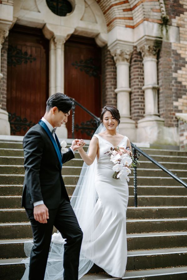 Becky and Gyu's wedding day in Melbourne, frame 100