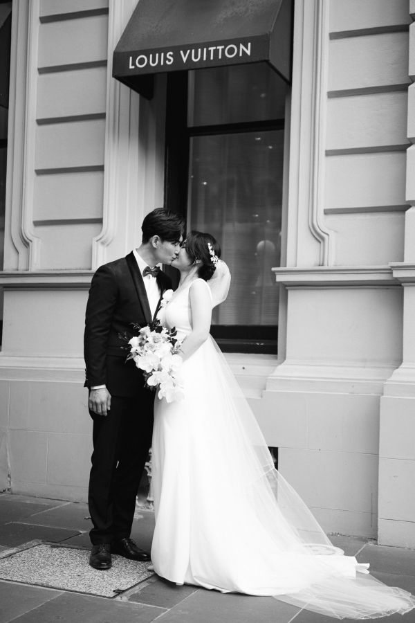 Becky and Gyu's wedding day in Melbourne, frame 109