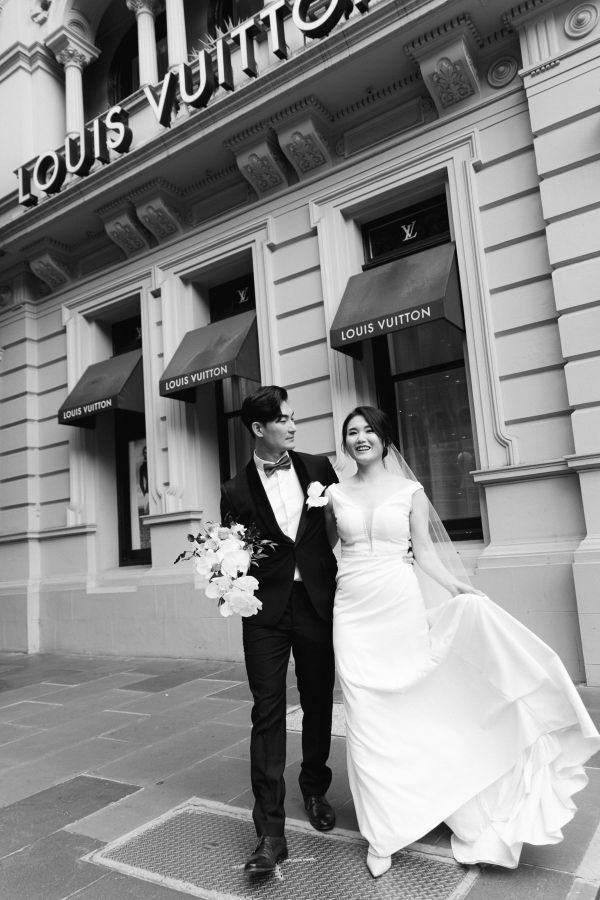 Wedding photograph 111 from Becky and Gyu's day at Vue de monde