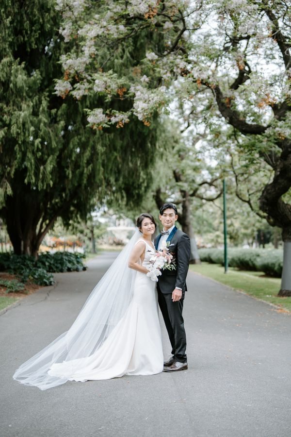 Becky and Gyu's wedding day in Melbourne, frame 115