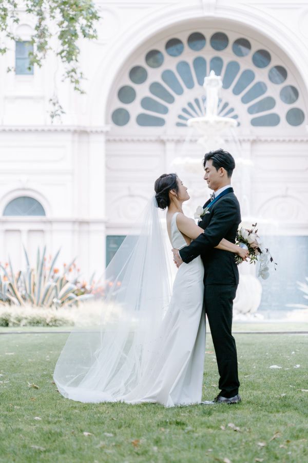 Becky and Gyu's wedding day in Melbourne, frame 124