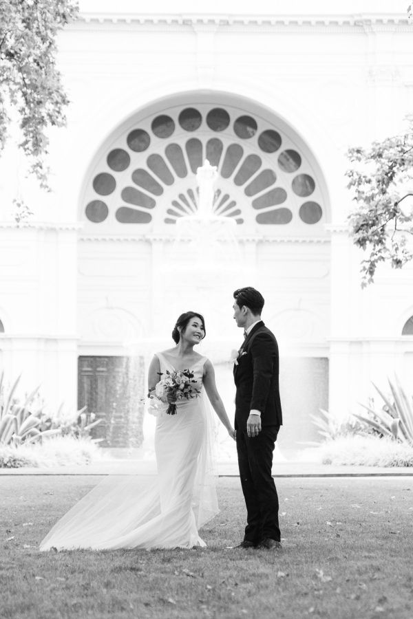 Becky and Gyu's wedding day in Melbourne, frame 133