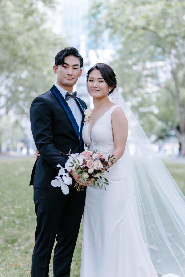 Becky and Gyu's wedding day in Melbourne, frame 136