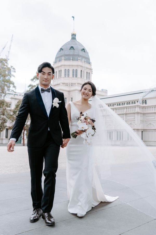 Becky and Gyu's wedding day in Melbourne, frame 145