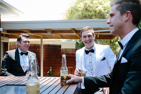 The couple's wedding day in Kew East, frame 007