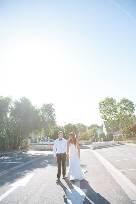 The couple's wedding day in Kew East, frame 055