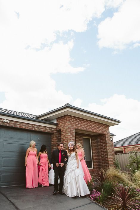 The couple's wedding day in Epping, frame 028