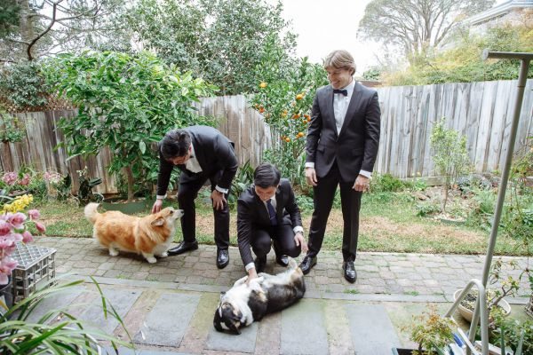Liz and Robert's wedding day in Werribee South, frame 016