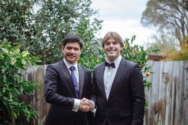 Liz and Robert's wedding day in Werribee South, frame 022