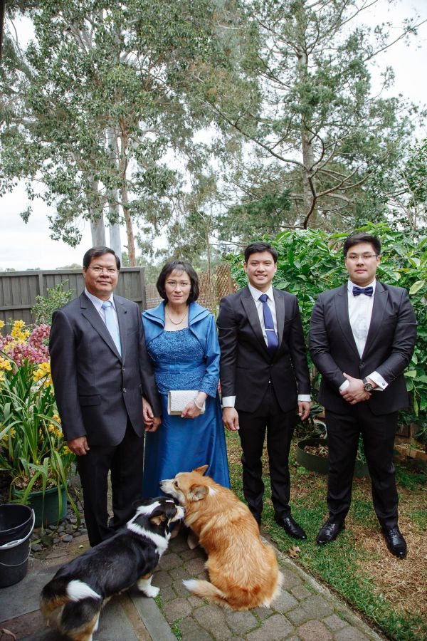 Liz and Robert's wedding day in Werribee South, frame 028