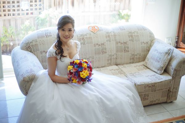 Liz and Robert's wedding day in Werribee South, frame 079