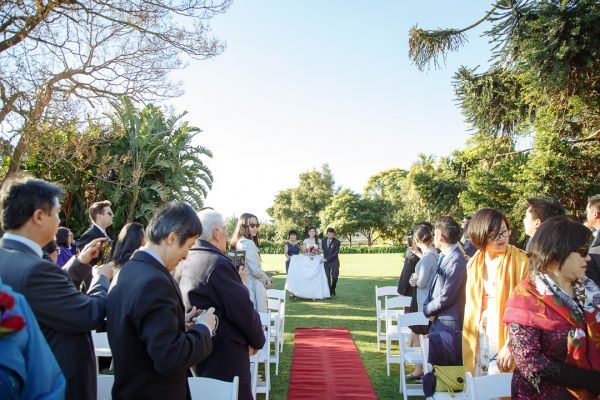 Liz and Robert's wedding day in Werribee South, frame 112