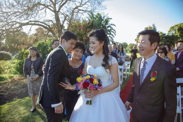 Liz and Robert's wedding day in Werribee South, frame 118