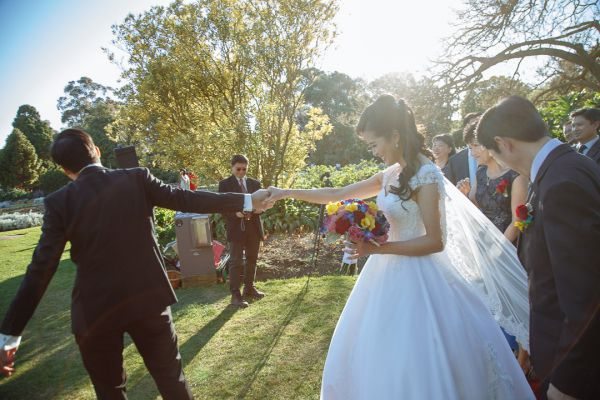 Liz and Robert's wedding day in Werribee South, frame 121