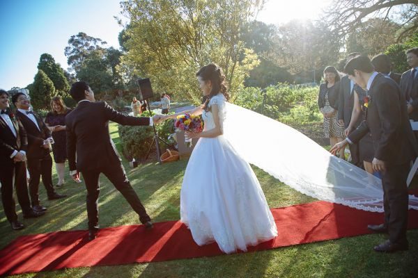 Werribee Park Mansion wedding, Liz and Robert, frame 122