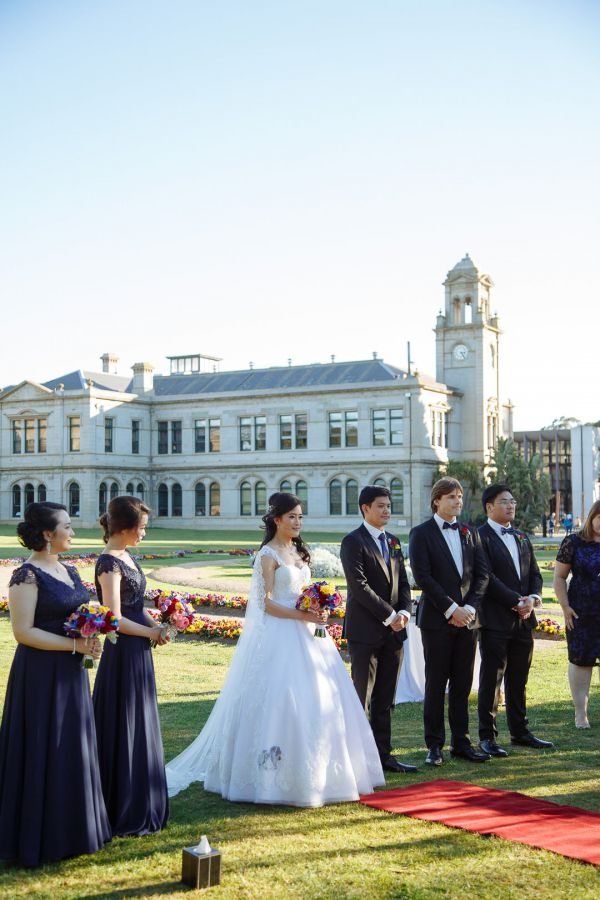 Liz and Robert's wedding day in Werribee South, frame 124