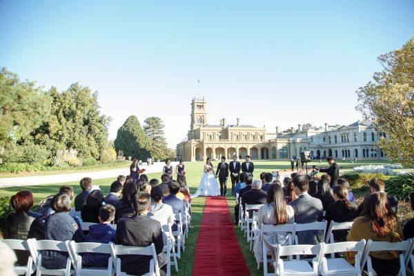 Werribee Park Mansion wedding, Liz and Robert, frame 134