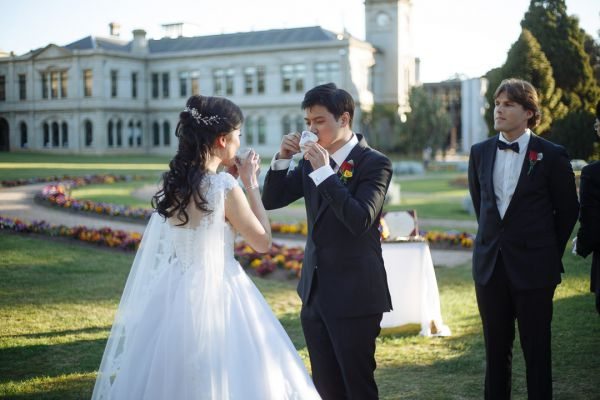 Liz and Robert's wedding day in Werribee South, frame 160
