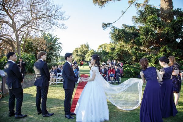 Liz and Robert's wedding day in Werribee South, frame 163
