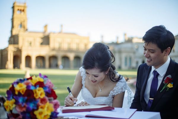 Wedding photograph 183 from Liz and Robert's day at Werribee Park Mansion