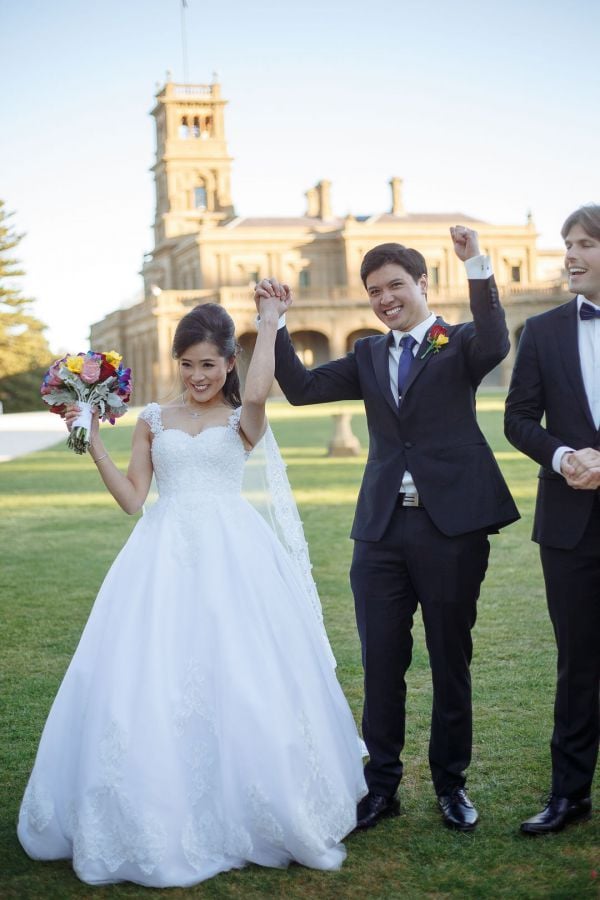 Wedding photograph 198 from Liz and Robert's day at Werribee Park Mansion