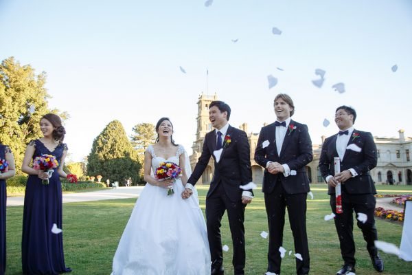 Liz and Robert's wedding day in Werribee South, frame 199