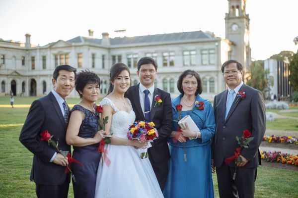Liz and Robert's wedding day in Werribee South, frame 223
