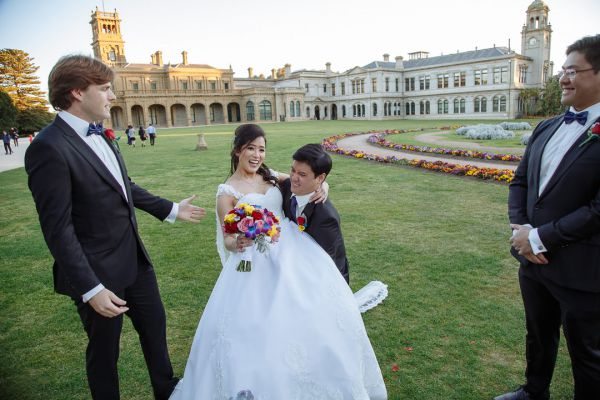 Liz and Robert's wedding day in Werribee South, frame 238