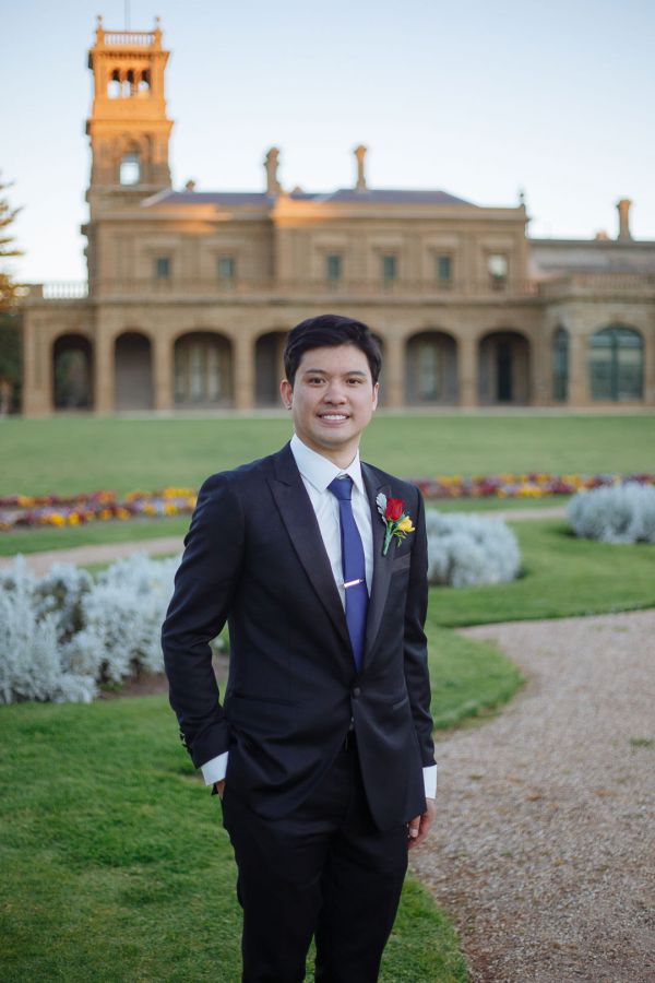 Liz and Robert's wedding day in Werribee South, frame 253