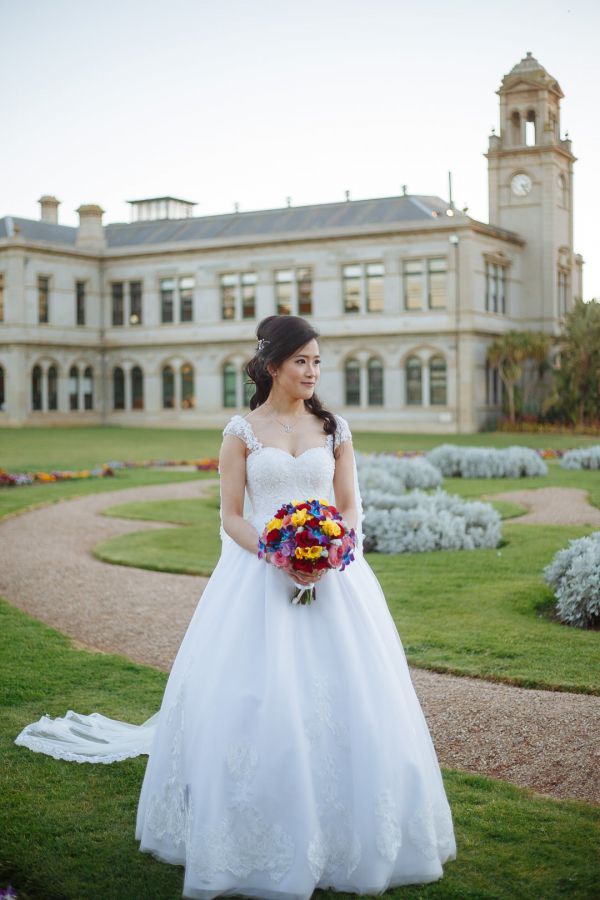Liz and Robert's wedding day in Werribee South, frame 256