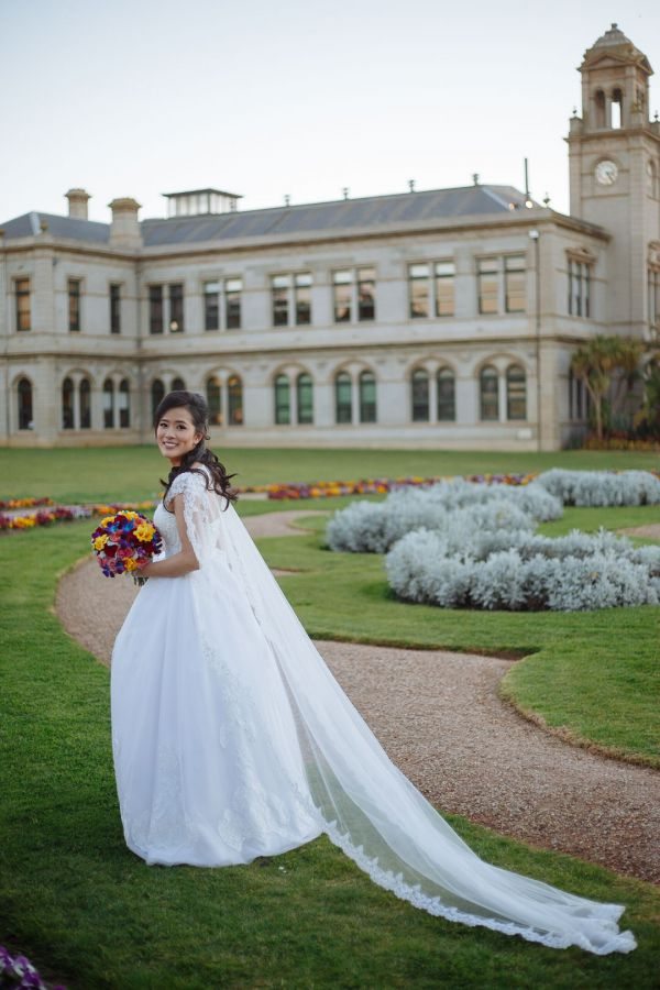 Liz and Robert's wedding day in Werribee South, frame 259