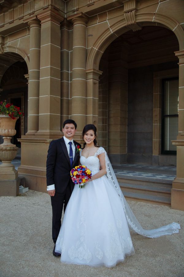 Werribee Park Mansion wedding, Liz and Robert, frame 263
