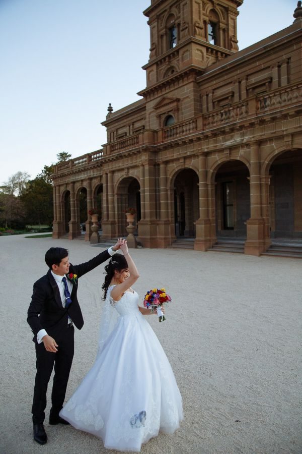 Liz and Robert's wedding day in Werribee South, frame 265