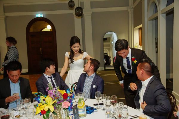Liz and Robert's wedding day in Werribee South, frame 337
