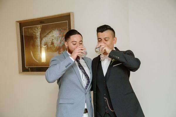 Sarah and Cristian's wedding day in Langwarrin, frame 025